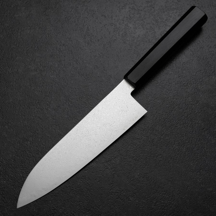 Santoku VG-10 Damast Ebenholz Griff 180mm - Image 2