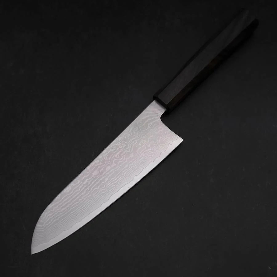 Santoku VG-10 Damast Eschenholz Griff 165mm - Image 2