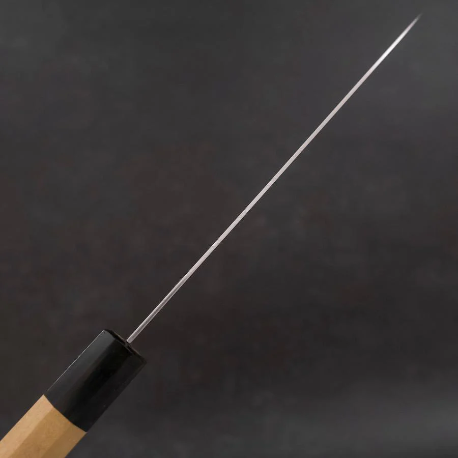 Santoku VG-10 Damast doppelte Büffelhorn-Kappe und Magnolienholz Griff 180mm - Image 5