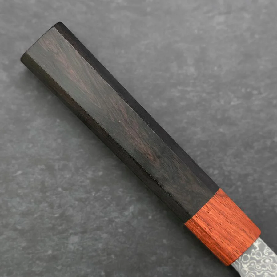 Santoku VG-10 Damast Rosen-und Ebenholz Griff 165mm - Image 6