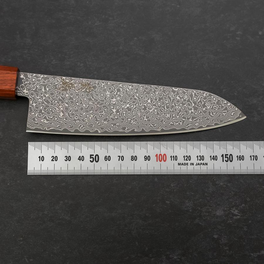 Santoku VG-10 Damast Rosen-und Ebenholz Griff 165mm - Image 7