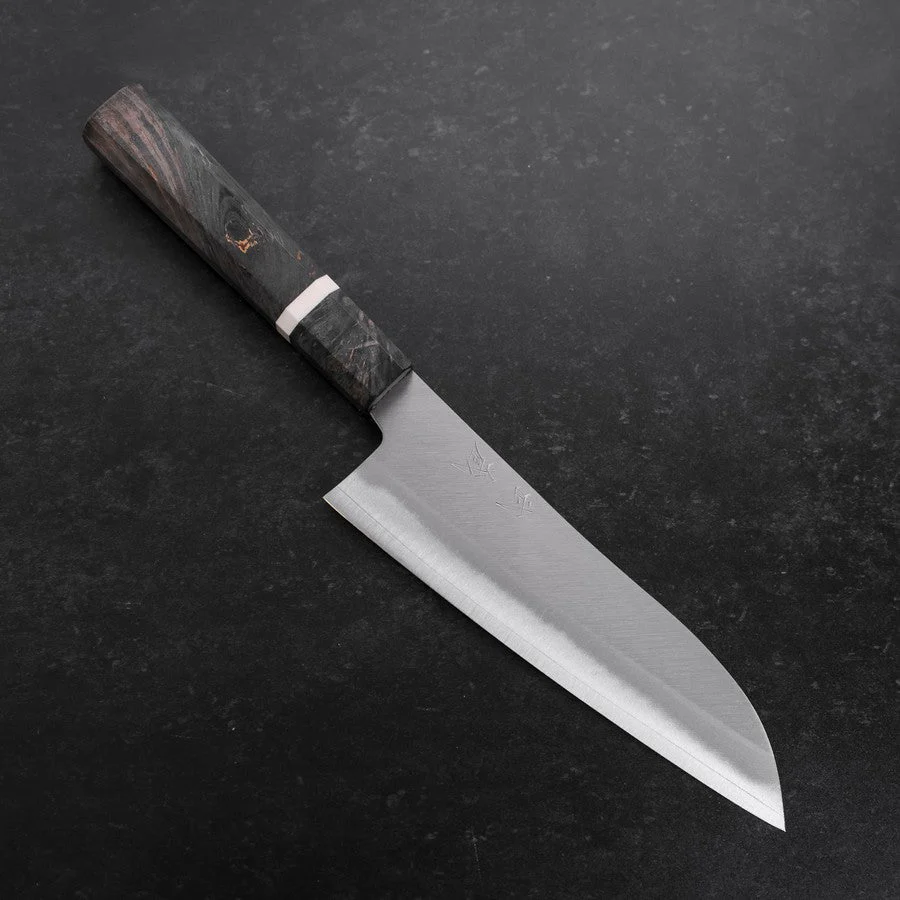 Santoku VG-10 Poliert Marmorierter Ahornholz Griff 180mm