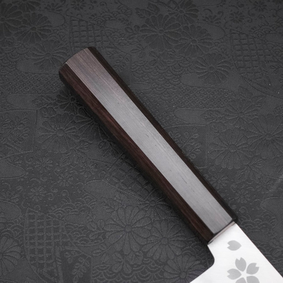 Santoku VG-10 Poliert Sakura Ebenholz Griff 175mm - Image 6