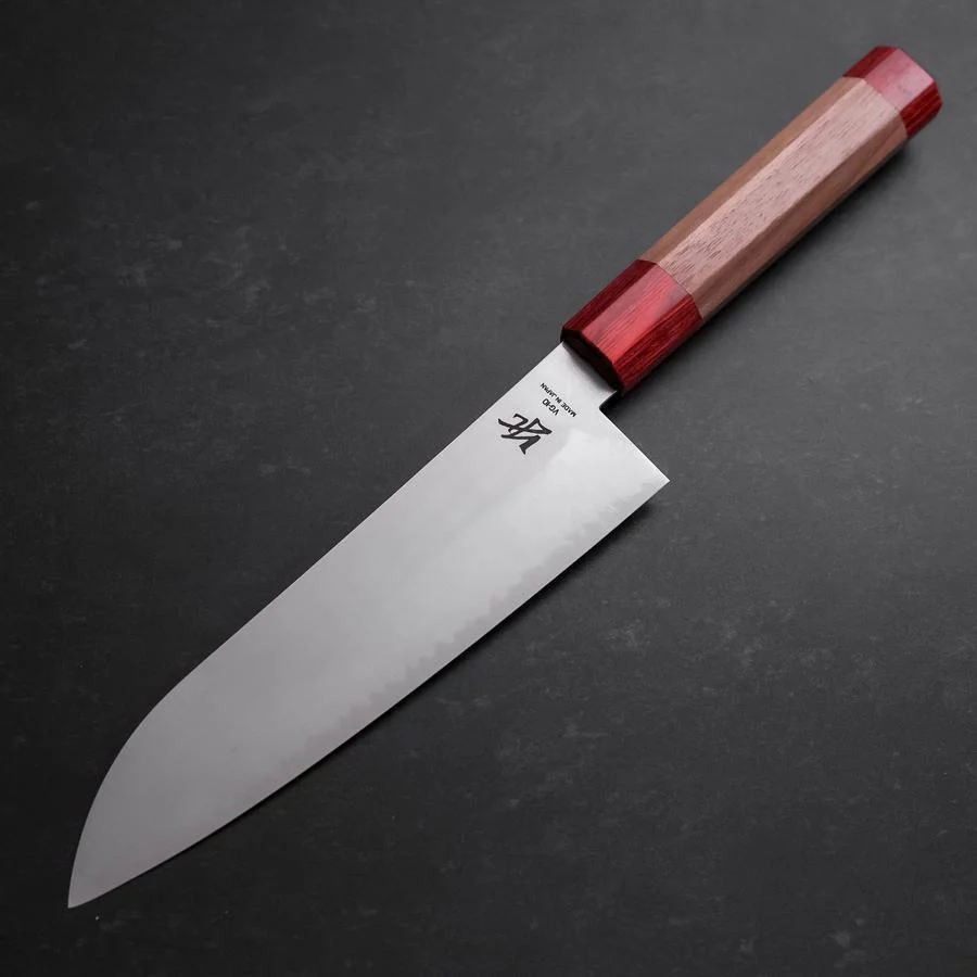 Santoku VG-10 Poliert Roter Walnussholz Griff 180mm - Image 2