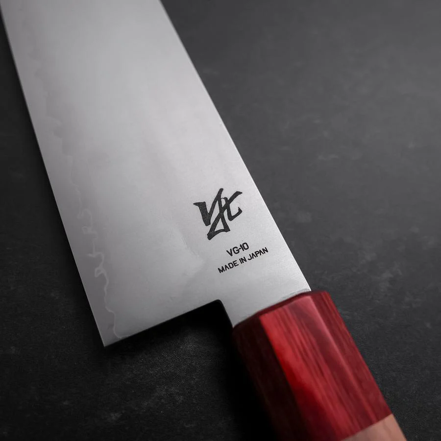 Santoku VG-10 Poliert Roter Walnussholz Griff 180mm - Image 3