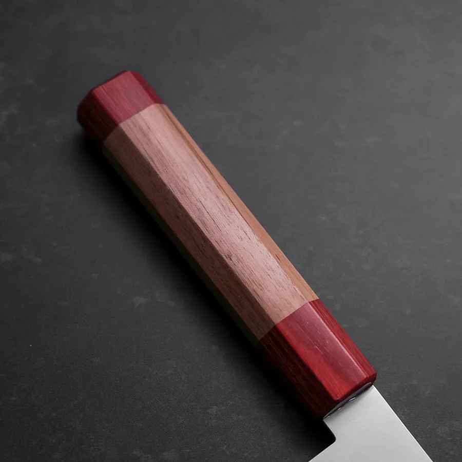 Santoku VG-10 Poliert Roter Walnussholz Griff 180mm - Image 6
