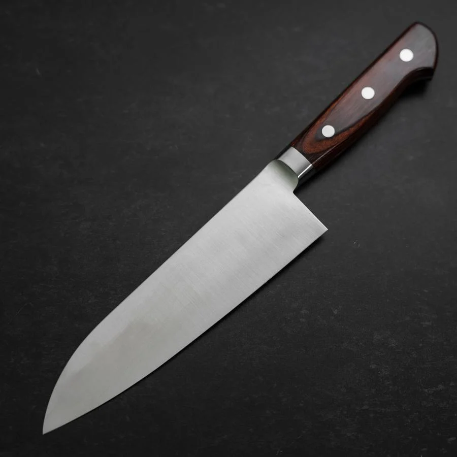 Santoku VG-10 Poliert Westlicher Mahagoni Griff 180mm - Image 2