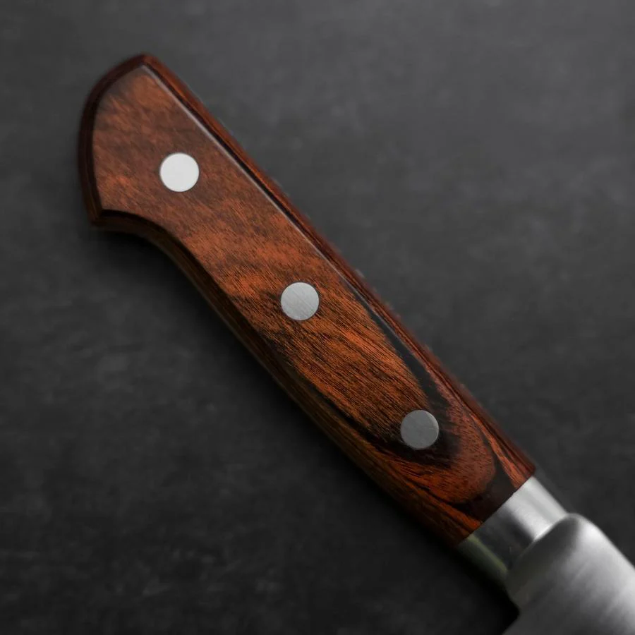 Santoku VG-10 Poliert Westlicher Mahagoni Griff 180mm - Image 6