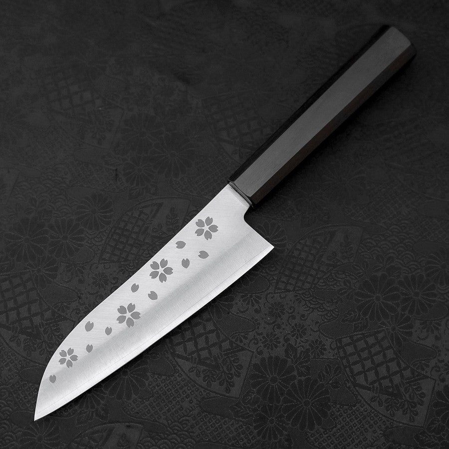 Santoku VG-10 Poliert Kirschholz Griff 160mm - Image 2