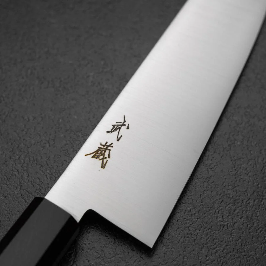 Santoku VG-10 Poliert Ebenholz Griff 170mm - Image 3