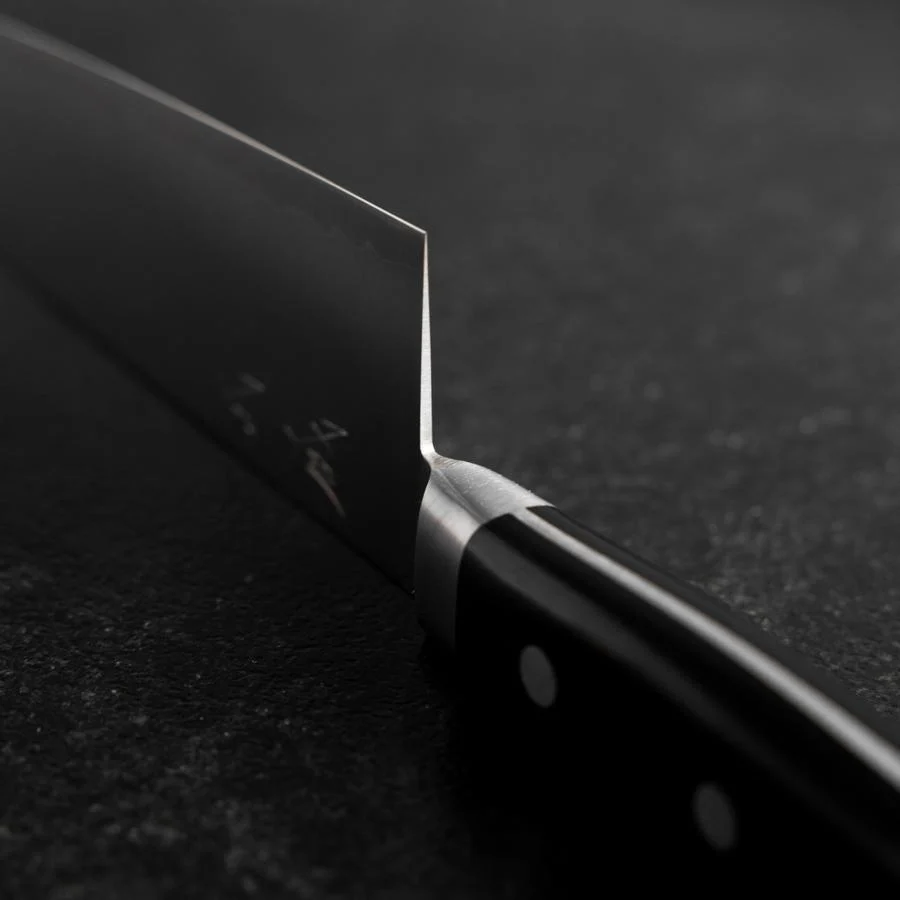 Santoku VG-10 Poliert Schwarzer Westlicher Griff 170mm - Image 4