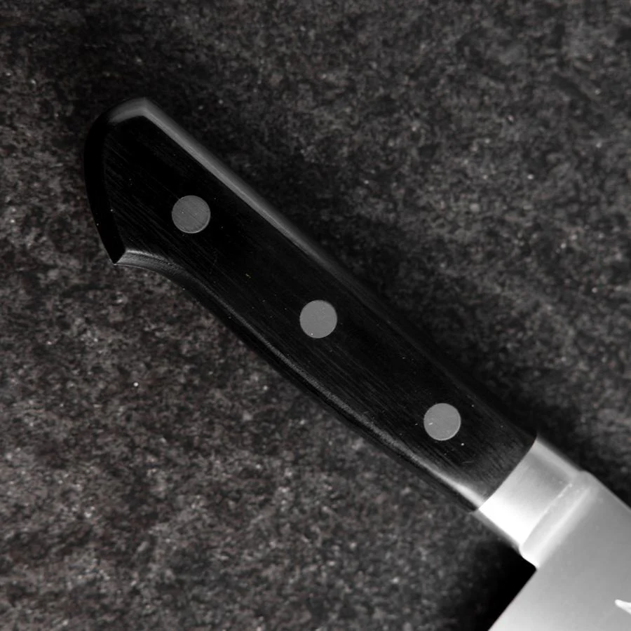 Santoku VG-10 Poliert Schwarzer Westlicher Griff 170mm - Image 6