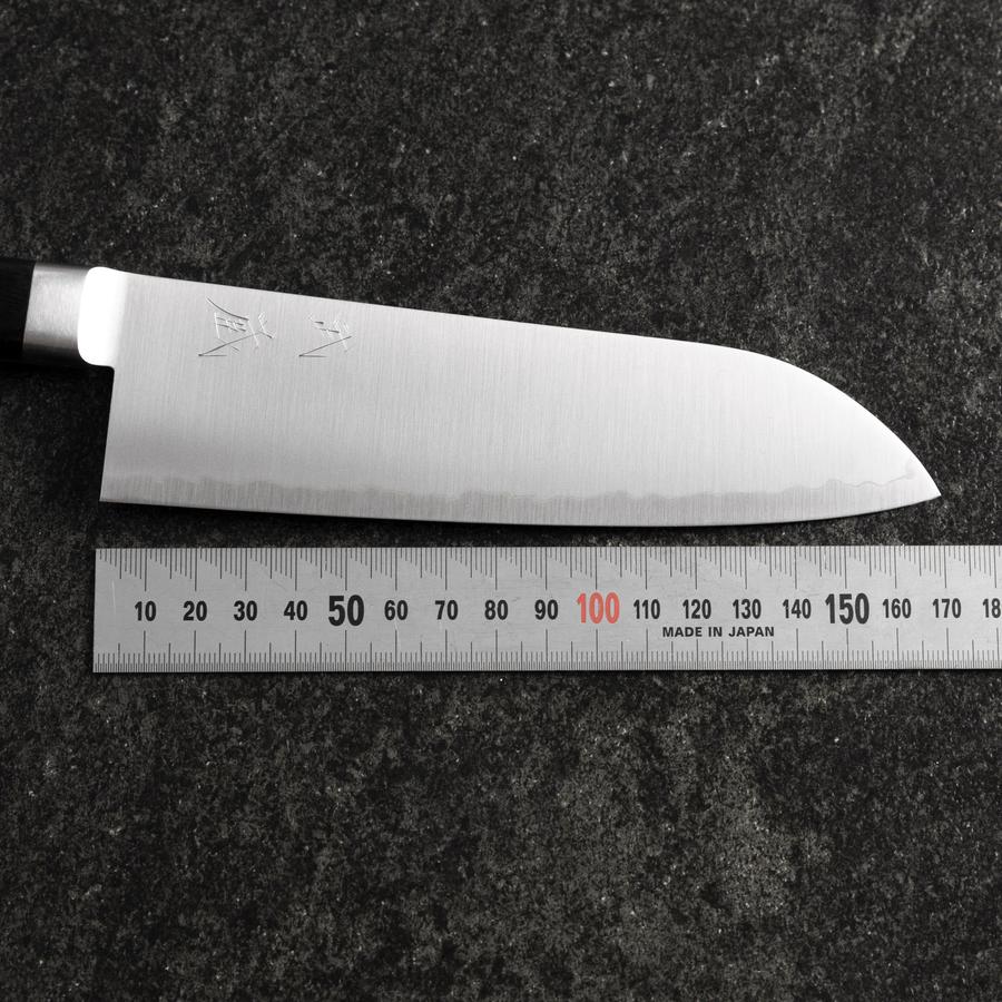 Santoku VG-10 Poliert Schwarzer Westlicher Griff 170mm - Image 7