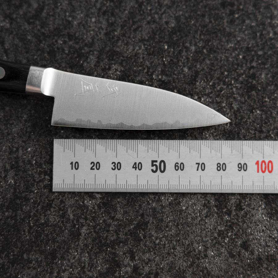 Schälmesser VG-10 Poliert Schwarzer Westlicher Griff 80mm - Image 7