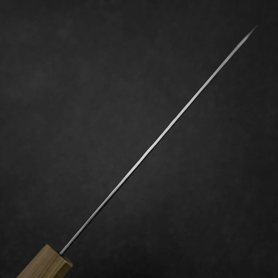 Santoku VG-10 Tsuchime Damast Olivenholz Griff 165mm - Image 5