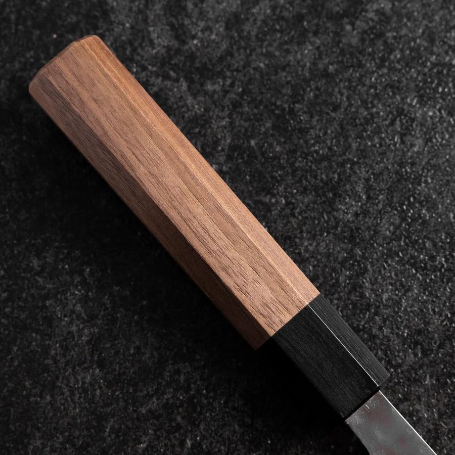 Santoku VG-10 Tsuchime Damast Walnussholz Griff 165mm - Image 6