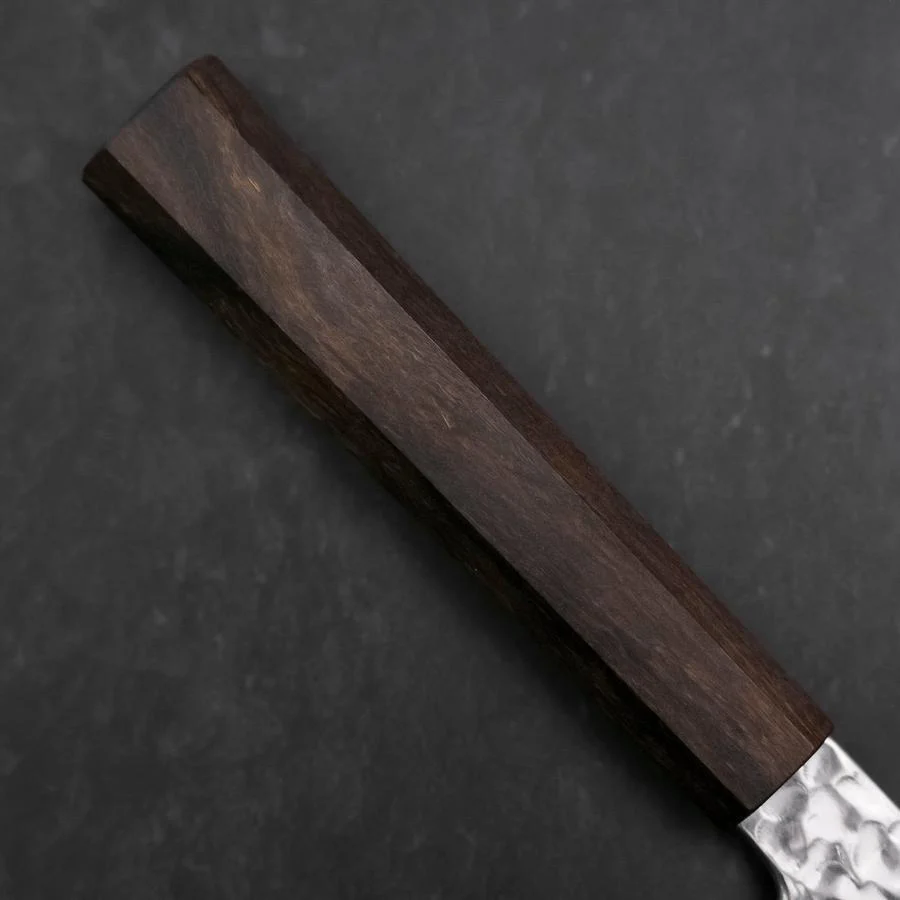 Santoku VG-10 Tsuchime Damast Eschenholz Griff 180mm - Image 6