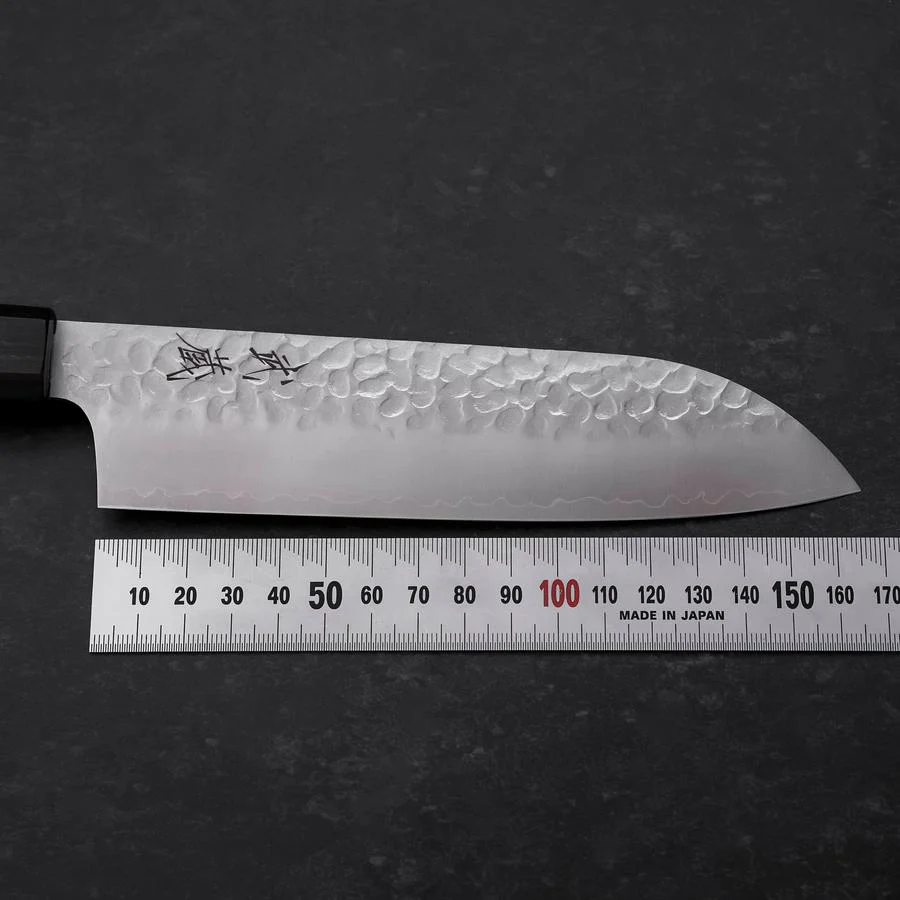 Santoku VG-10 Tsuchime Ebenholz Griff 165mm - Image 7
