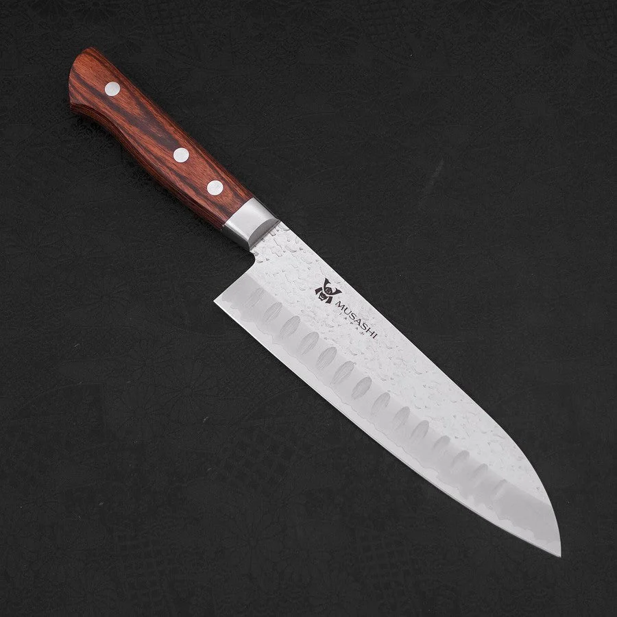 Santoku VG-10 Tsuchime Westlicher Griff 180mm