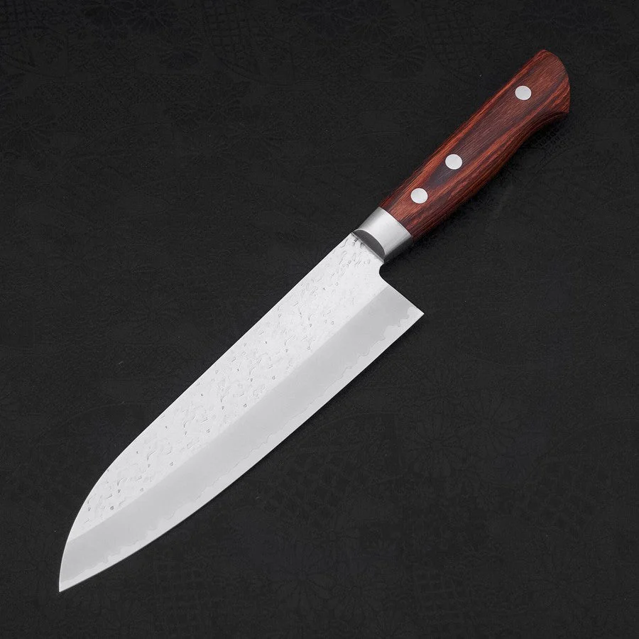 Santoku VG-10 Tsuchime Westlicher Griff 180mm - Image 2