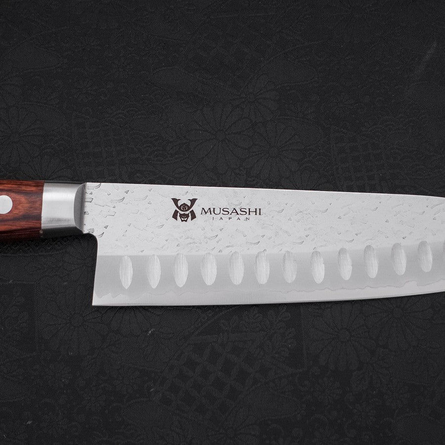 Santoku VG-10 Tsuchime Westlicher Griff 180mm - Image 3