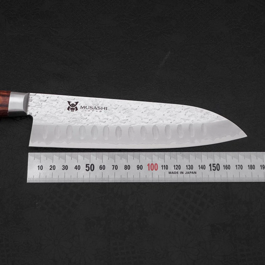 Santoku VG-10 Tsuchime Westlicher Griff 180mm - Image 7