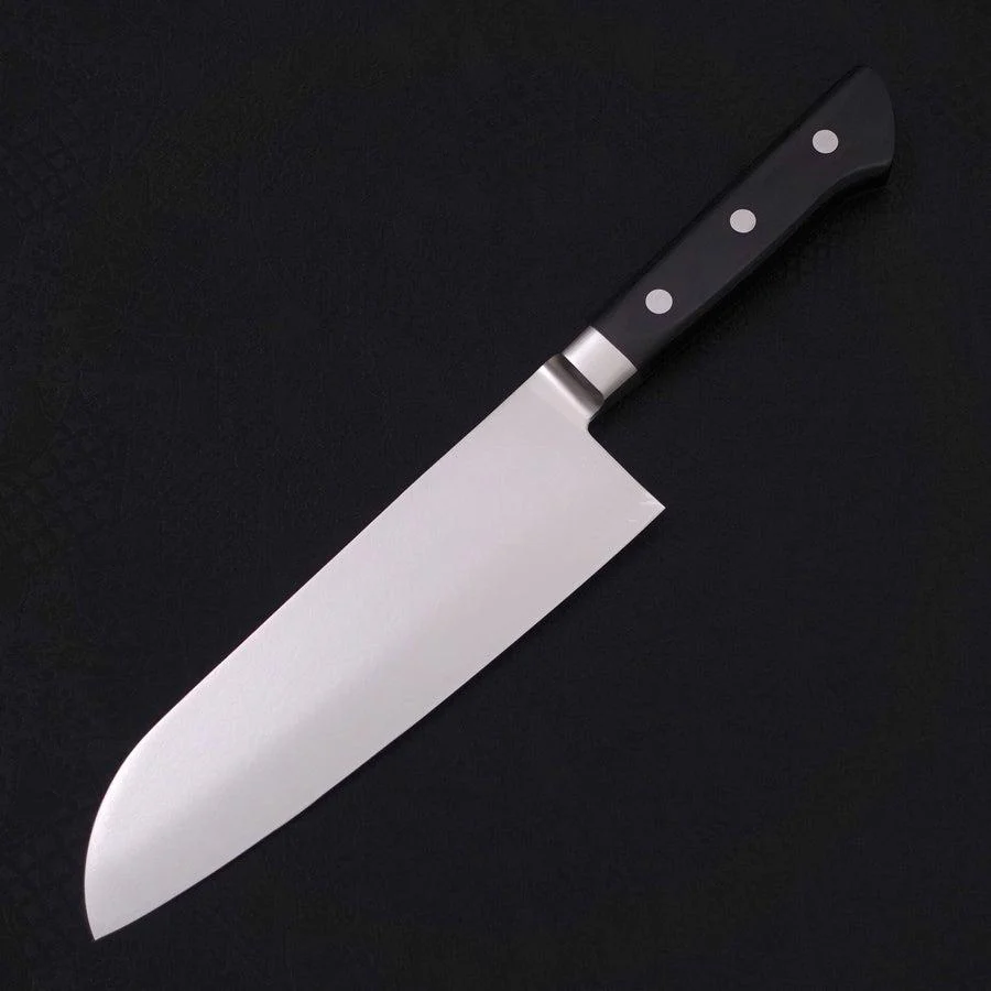 Santoku VG-5 Damast Schwarzer Westlicher Griff 175mm - Image 2