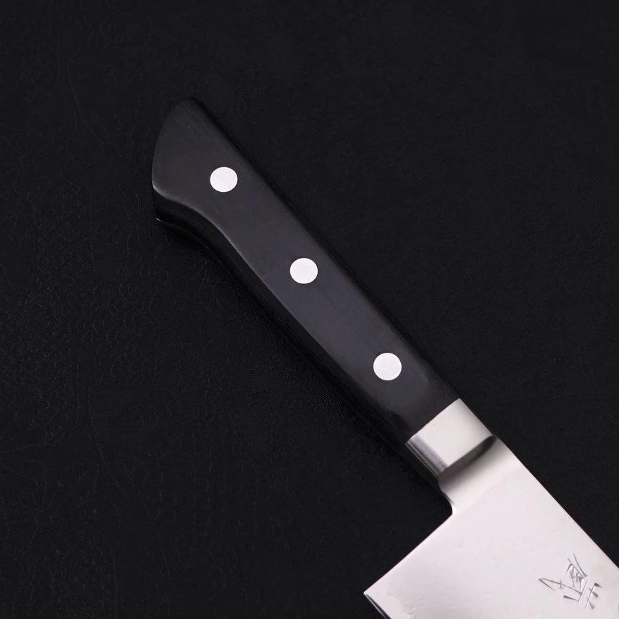 Santoku VG-5 Damast Schwarzer Westlicher Griff 175mm - Image 6