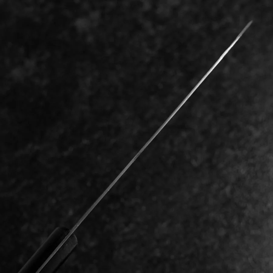 Santoku VG-5 Poliert Schwarzer Westlicher Griff 170mm (Tsuba Nashi) - Image 5