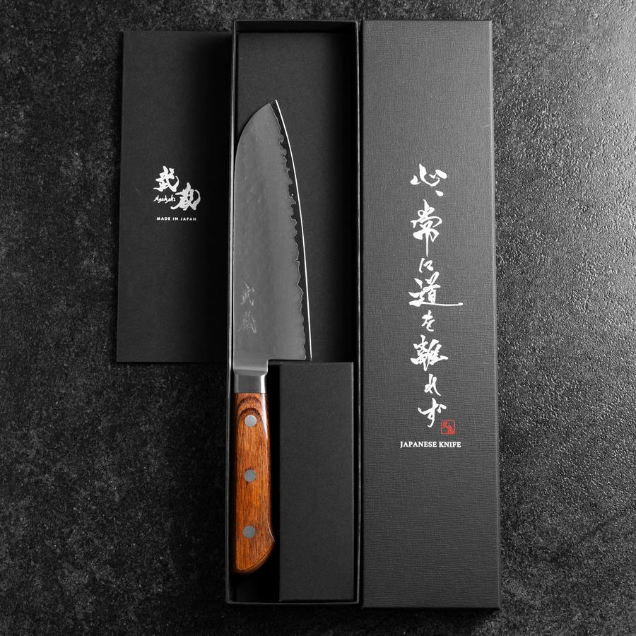 Santoku VG-5 Tsuchime Westlicher Griff 160mm - Image 8