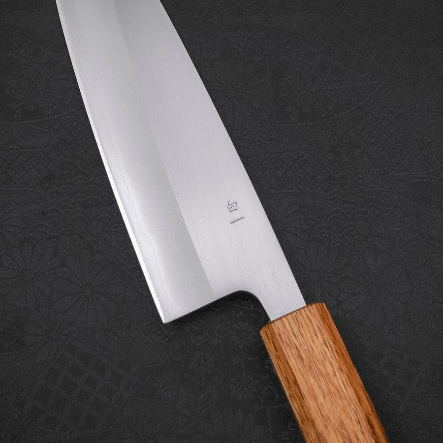 Santoku White Steel #1 Poliert Yaki Urushi Griff 165mm - Image 3