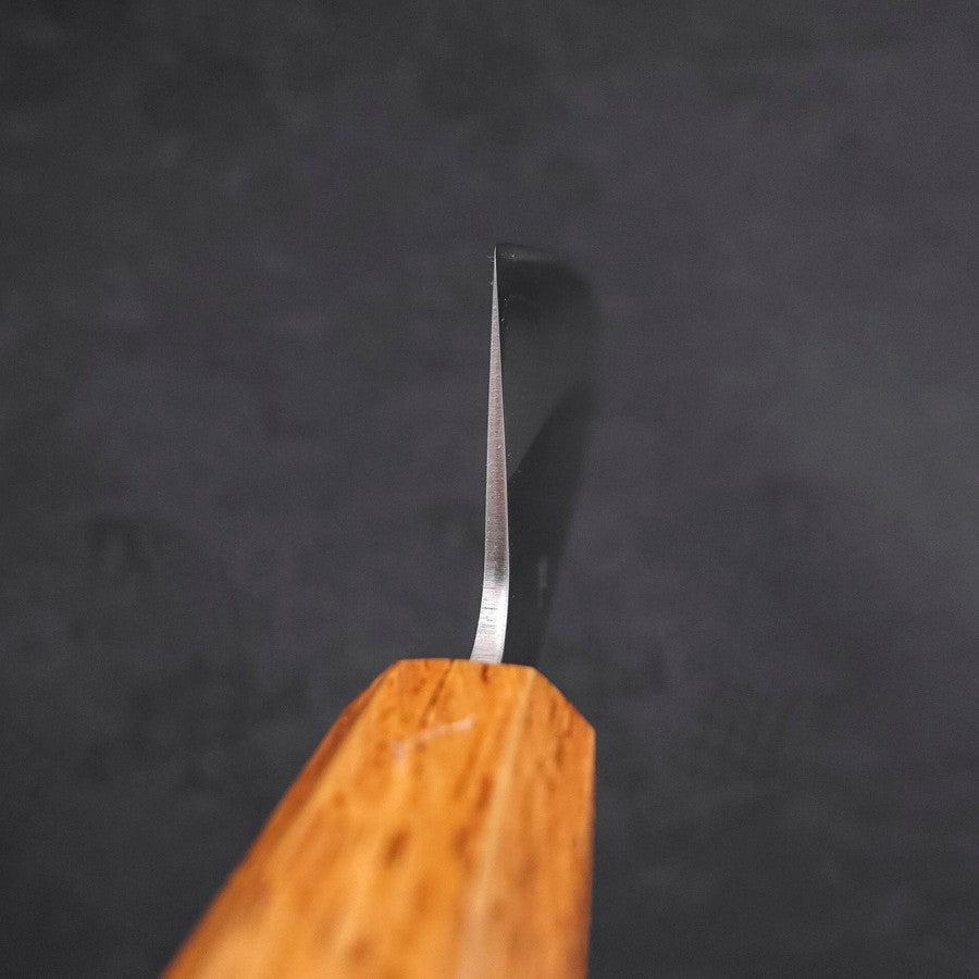 Santoku White Steel #1 Poliert Yaki Urushi Griff 165mm - Image 4