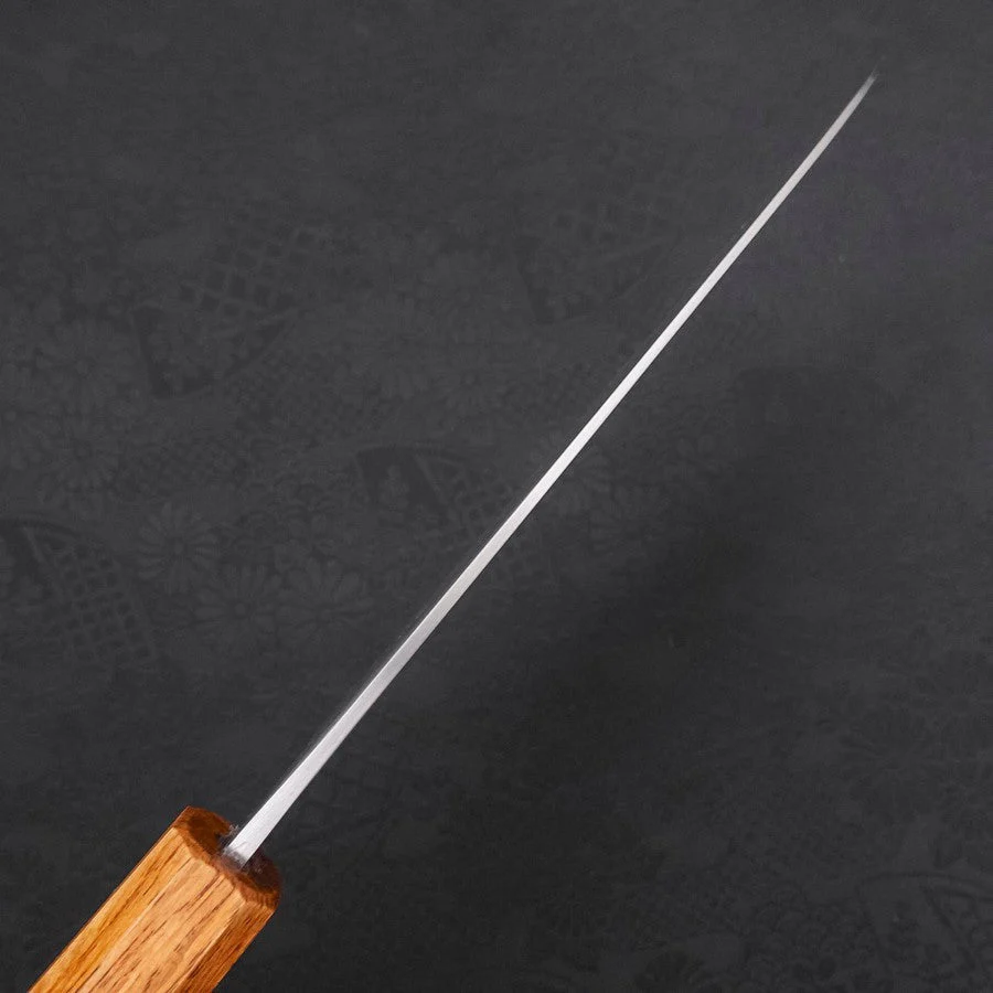 Santoku White Steel #1 Poliert Yaki Urushi Griff 165mm - Image 5