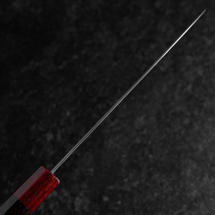 Santoku ZDP-189 Poliert Roter Rosenholz Griff 165mm - Image 5