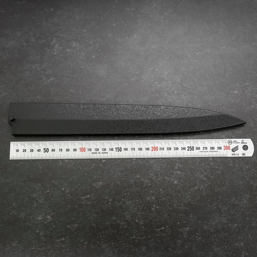 Schwarze Ishime Scheide für Yanagiba mit Pin 300mm - Image 4