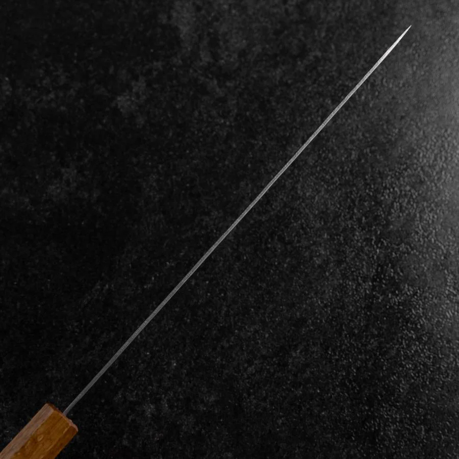 Sujihiki AUS-10 Nawame Damast Yaki Urushi Griff 240mm - Image 5