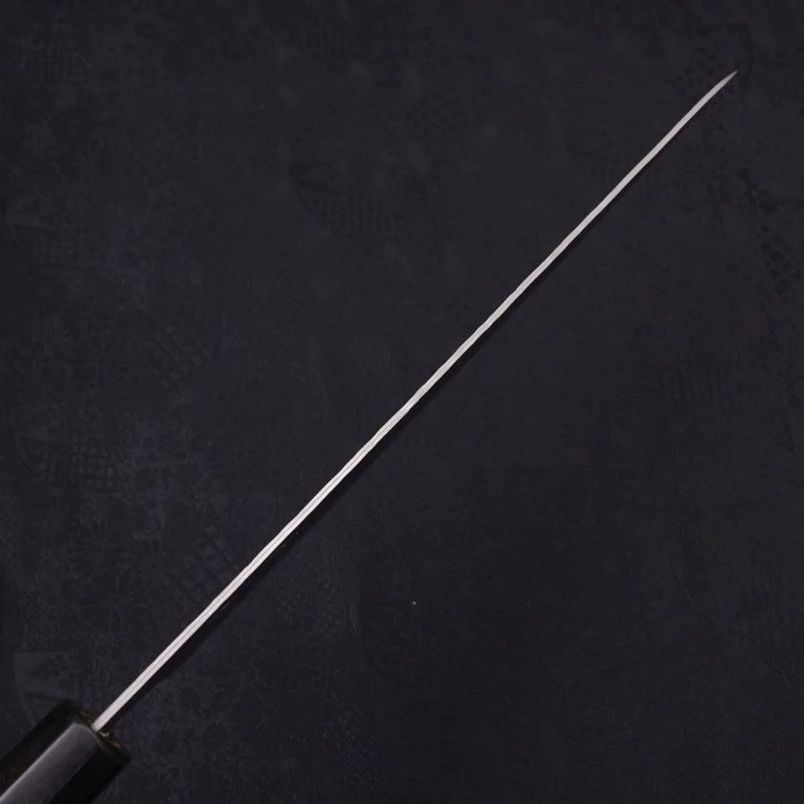 Sujihiki AUS-10 Tsuchime Damast Büffelhorn und Magnolienholz Griff 270mm - Image 5