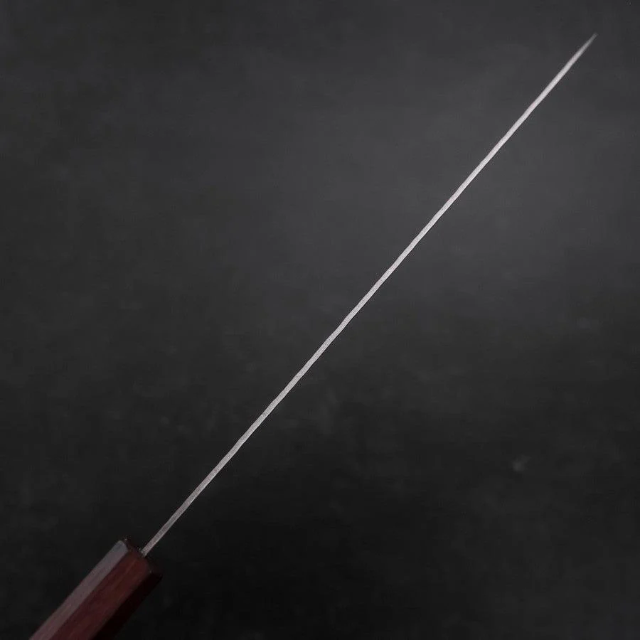 Sujihiki AUS-10 Tsuchime Damast Lila Urushi Griff 240mm - Image 5