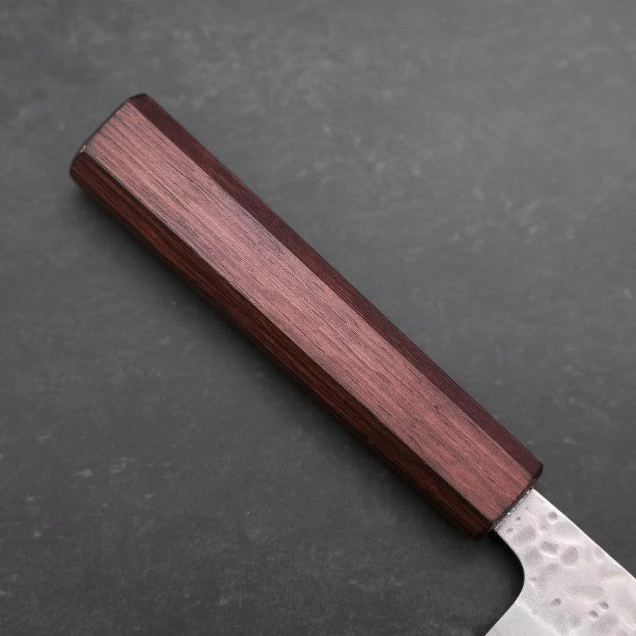 Sujihiki AUS-10 Tsuchime Damast Lila Urushi Griff 240mm - Image 6