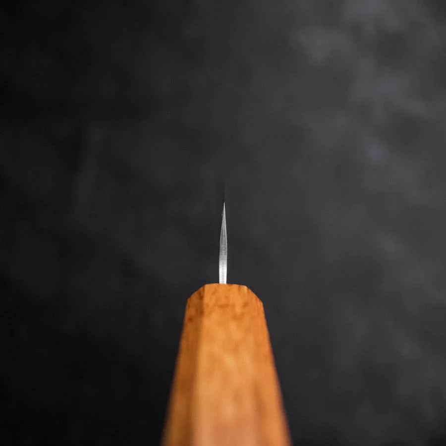 Sujihiki AUS-10 Tsuchime Damast Yaki Urushi Griff 240mm - Image 4