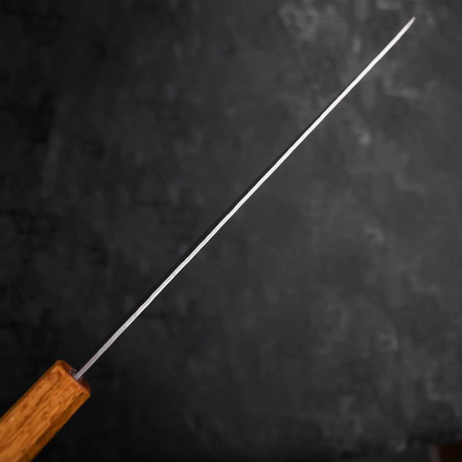 Sujihiki AUS-10 Tsuchime Damast Yaki Urushi Griff 240mm - Image 5
