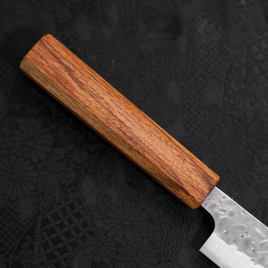 Sujihiki AUS-10 Tsuchime Damast Eichenholz Griff 240mm - Image 6