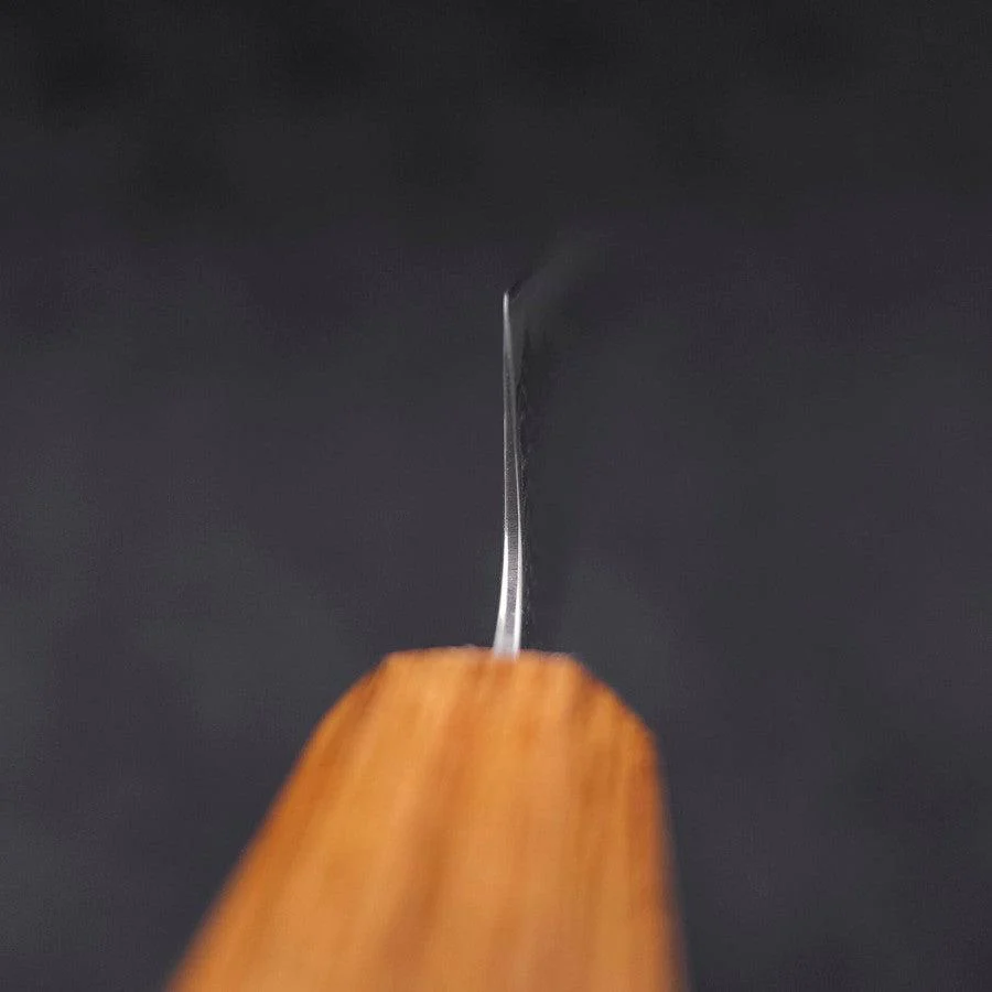 Sujihiki AUS-10 Wellen-Damast Yaki Urushi Griff 240mm - Image 4