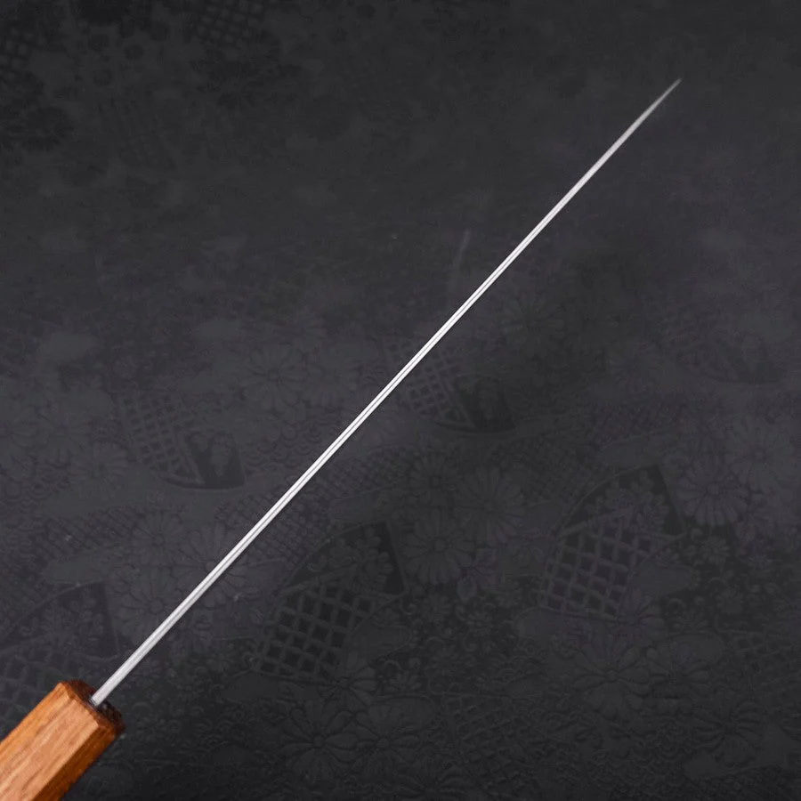 Sujihiki AUS-10 Wellen-Damast Yaki Urushi Griff 240mm - Image 5