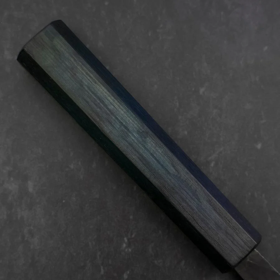 Sujihiki Blue Steel #2 Kurouchi Sumi Urushi Griff 240mm - Image 6