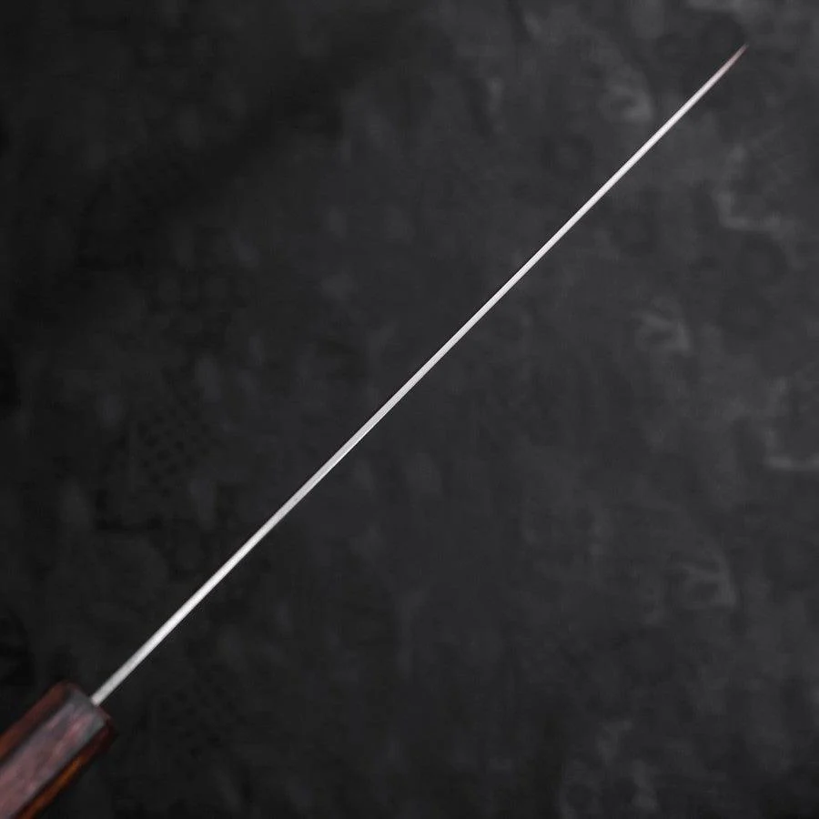 Sujihiki Blue Super Edelstahlummantelung Poliert Sumi Urushi Griff 240mm - Image 5