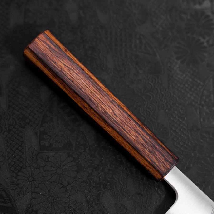 Sujihiki Blue Super Edelstahlummantelung Poliert Sumi Urushi Griff 240mm - Image 6