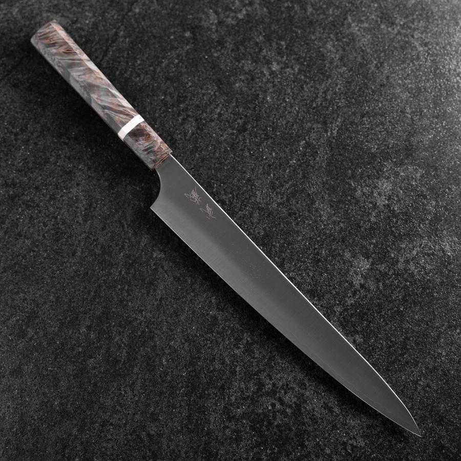 Sujihiki Blue Super Poliert Ahornholz Griff 270mm
