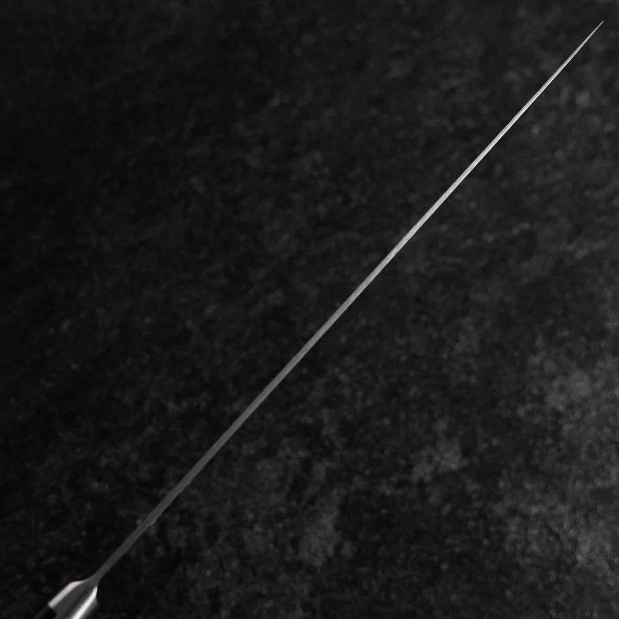 Sujihiki Molybdän Poliert Schwarzer Westlicher Griff  270mm - Image 5