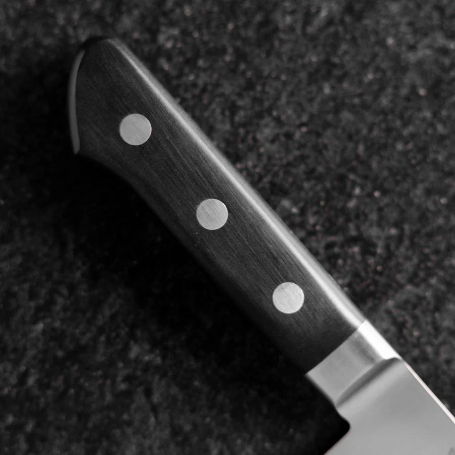 Sujihiki Molybdän Poliert Schwarzer Westlicher Griff  270mm - Image 6